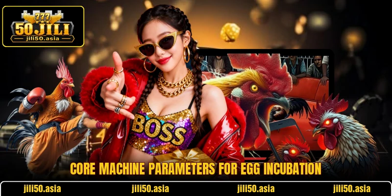 Core machine parameters for egg incubation