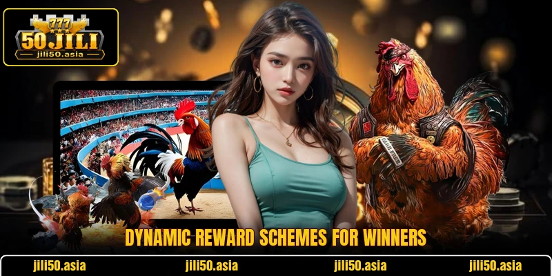 Dynamic reward schemes for winners