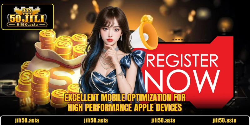 Excellent mobile optimization for high performance apple devices