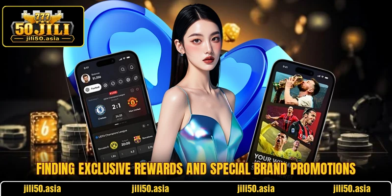 Finding exclusive rewards and special brand promotions