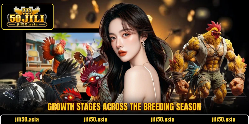 Growth stages across the breeding season