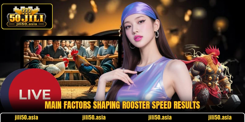Main factors shaping Rooster Speed results