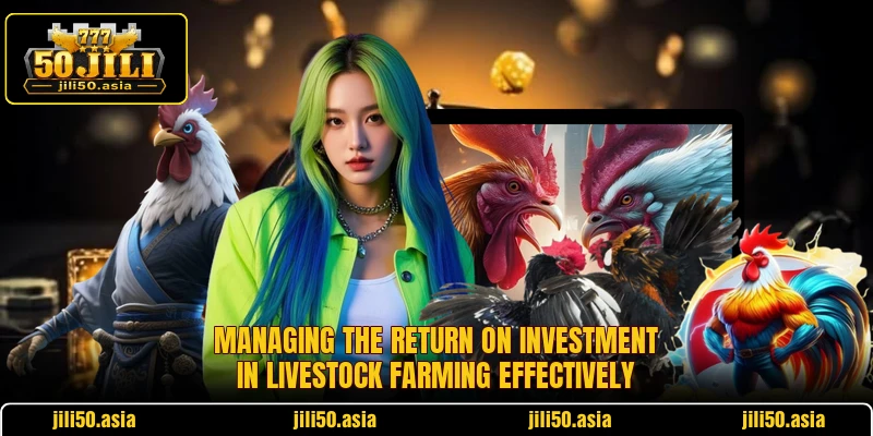 Managing the return on investment in livestock farming effectively