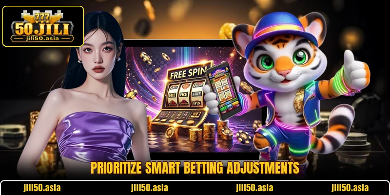Prioritize smart betting adjustments