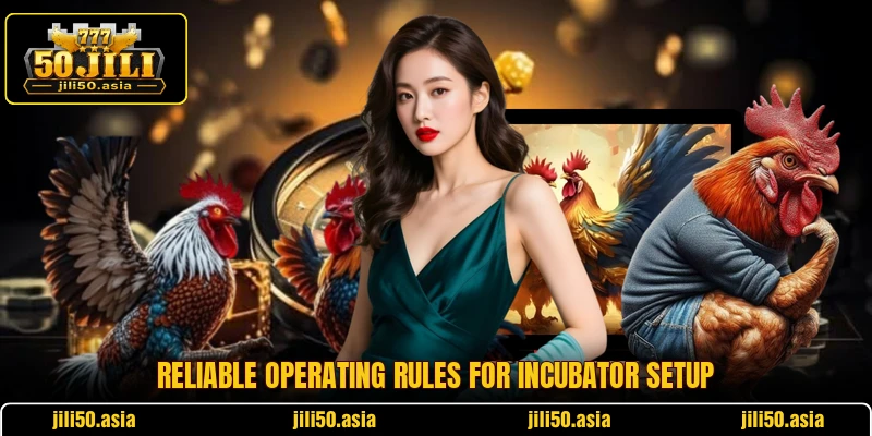 Reliable operating rules for incubator setup