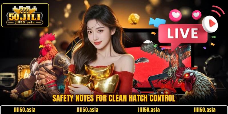 Safety notes for clean hatch control