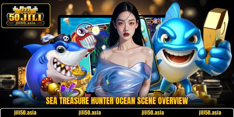 Sea Treasure Hunter ocean scene overview